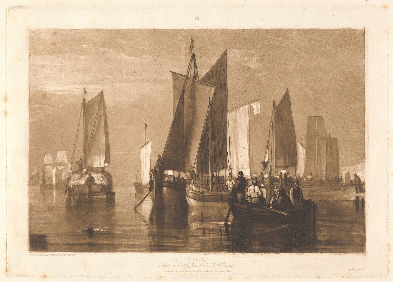 Calma de Joseph Mallord William Turner