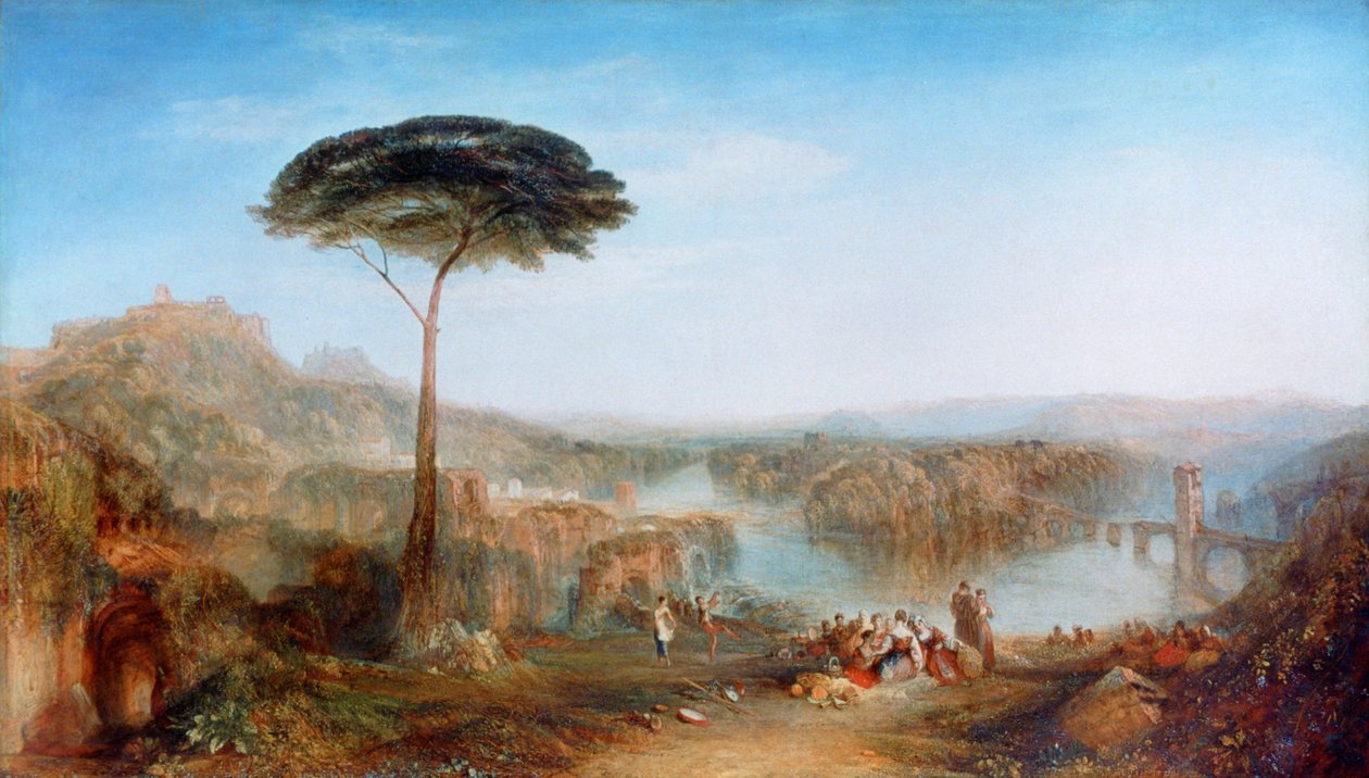 Peregrinação de Childe Harolds, Itália, 1832 de Joseph Mallord William Turner