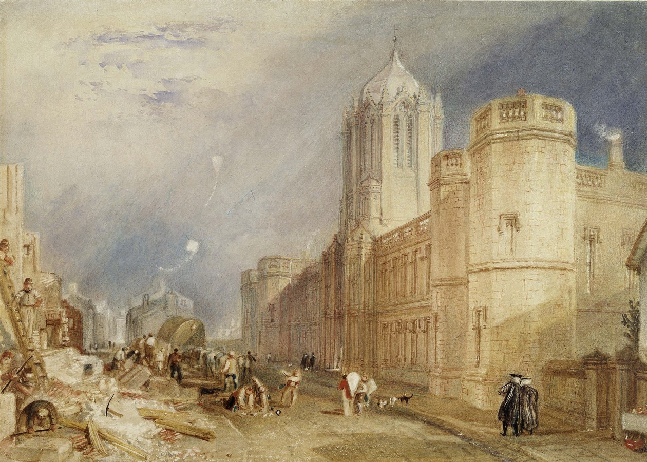 Christ Church College, Oxford de Joseph Mallord William Turner