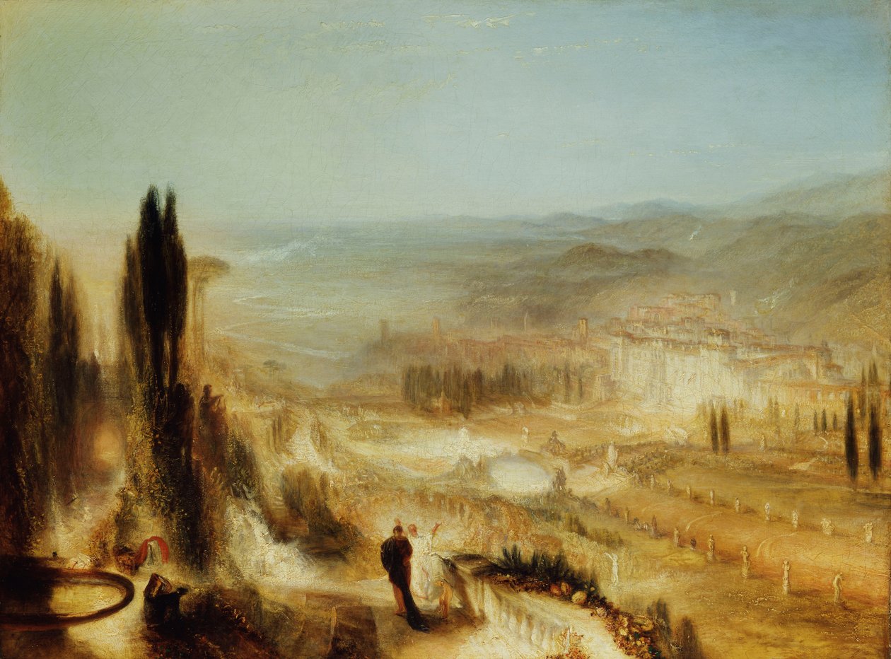 Cícero em sua casa de campo, c.1839 de Joseph Mallord William Turner