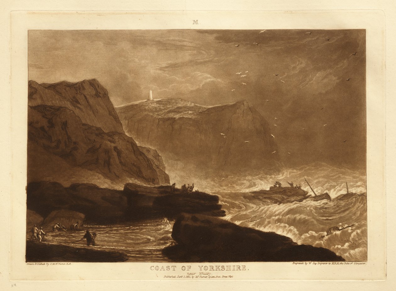 Costa de Yorkshire de Joseph Mallord William Turner