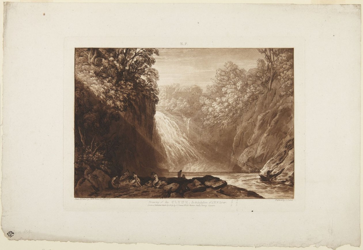 Desenho do Clyde de Joseph Mallord William Turner