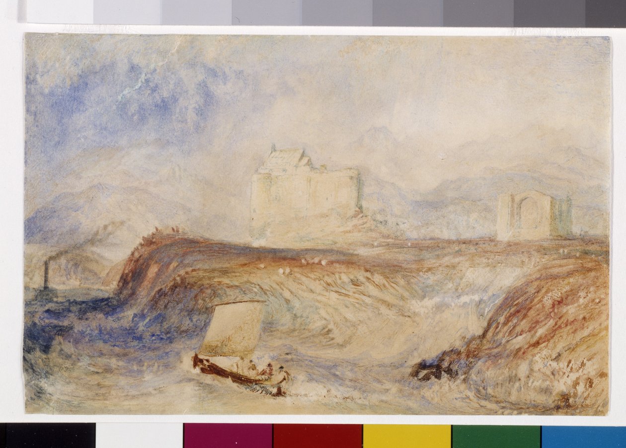 Arenqueamento (aguarela e guache em papel branco) de Joseph Mallord William Turner