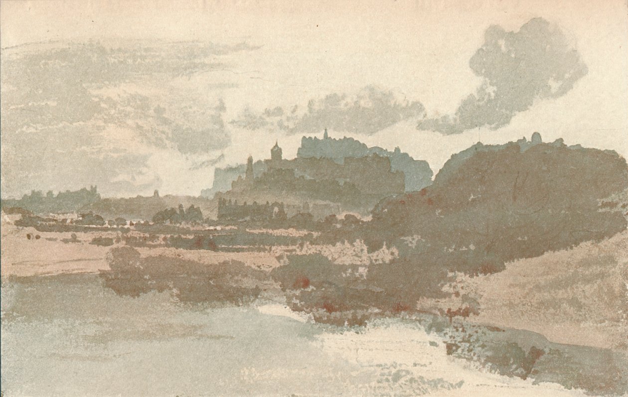 Edimburgo: De St. Margarets Loch, 1909 de Joseph Mallord William Turner