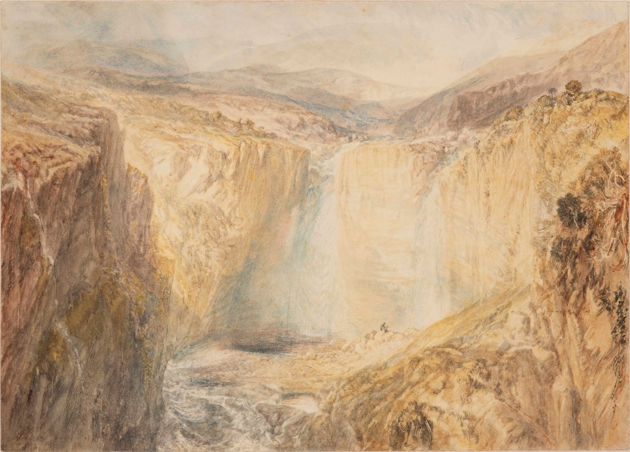 As quedas de água do Tees, Yorkshire de Joseph Mallord William Turner