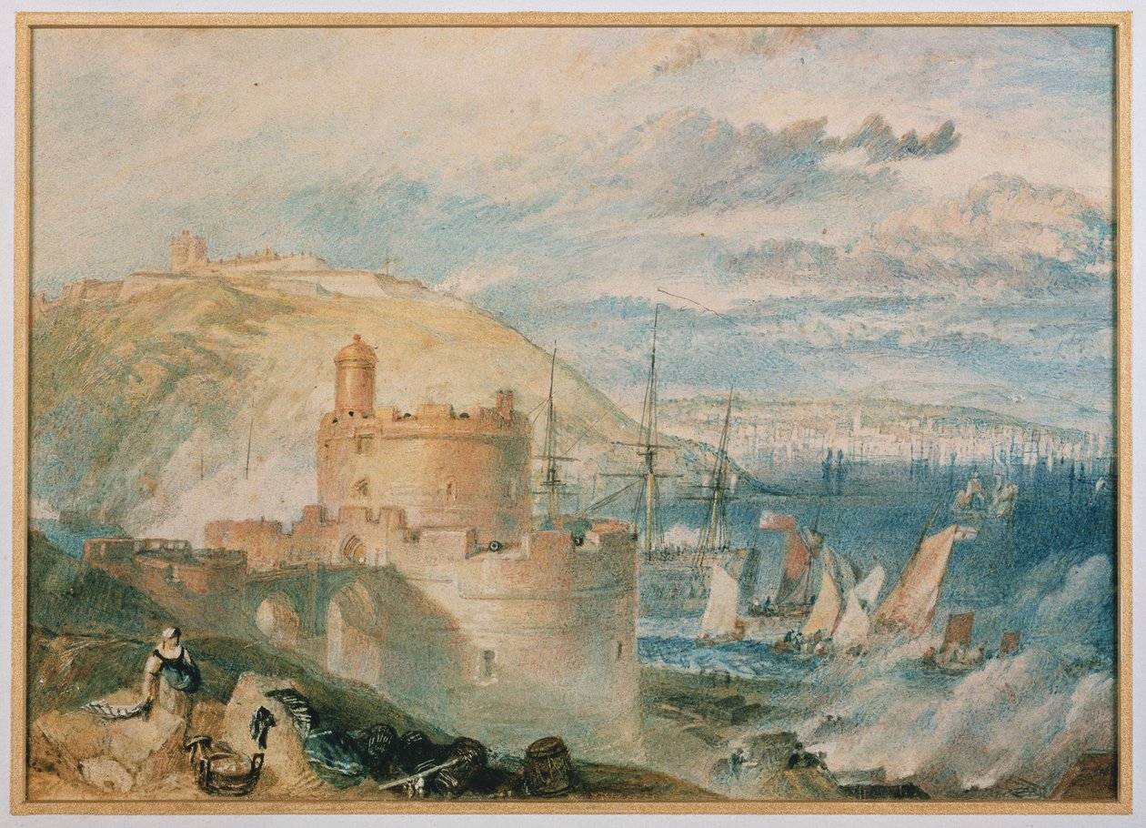 Porto de Falmouth, c.1825 de Joseph Mallord William Turner