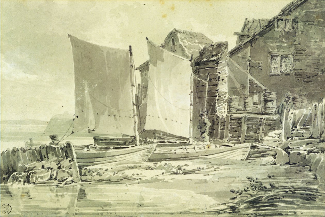 Fisherman&39;s Cottage, Dover de Joseph Mallord William Turner