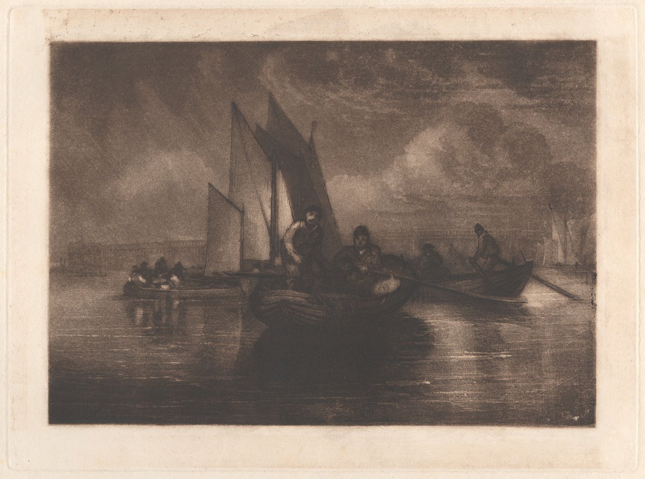 Pesca de solhas, Battersea de Joseph Mallord William Turner