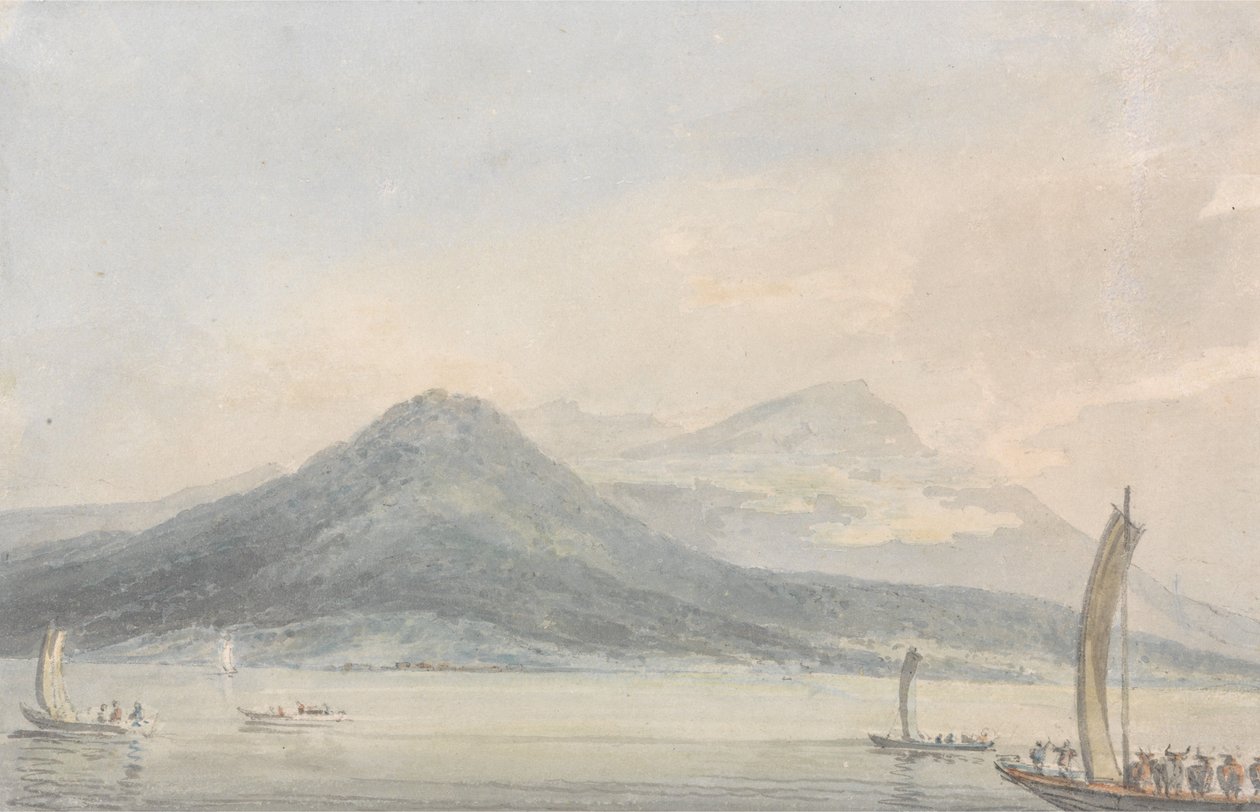 Da Ilha Borromena, Lago Maggiore de Joseph Mallord William Turner