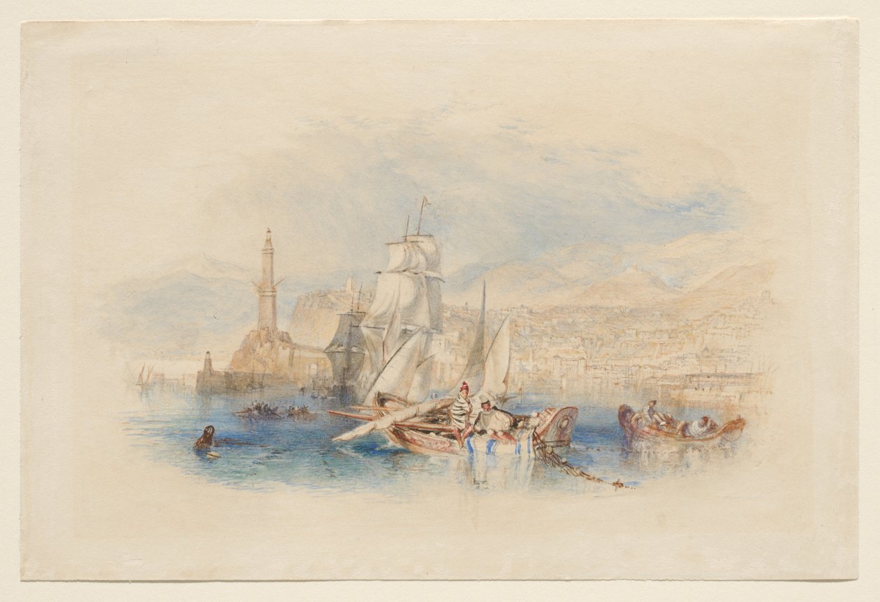 Génova de Joseph Mallord William Turner