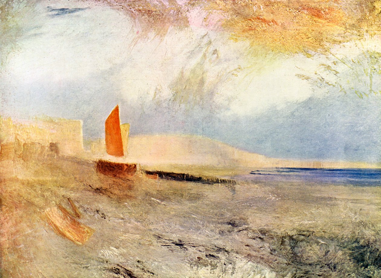 Hastings, século XIX, 1910. de Joseph Mallord William Turner