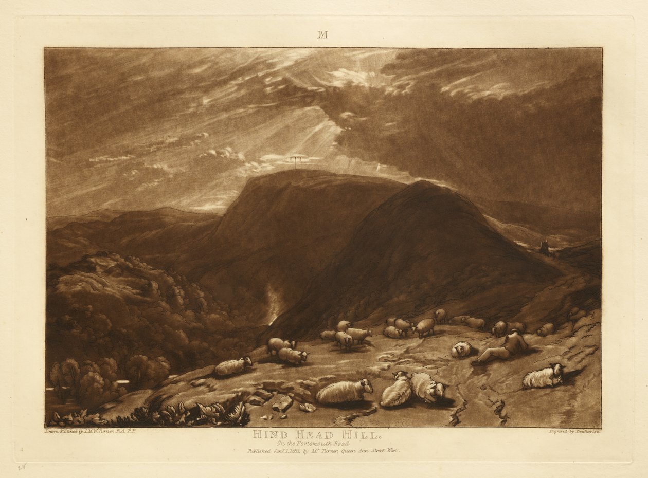 Colina de Hindhead de Joseph Mallord William Turner