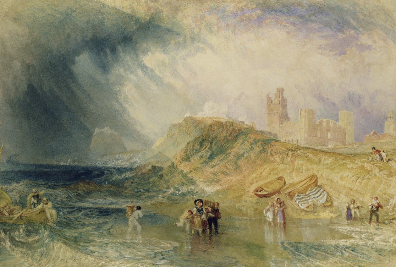 Ilha Sagrada, Northumberland, c.1820 de Joseph Mallord William Turner
