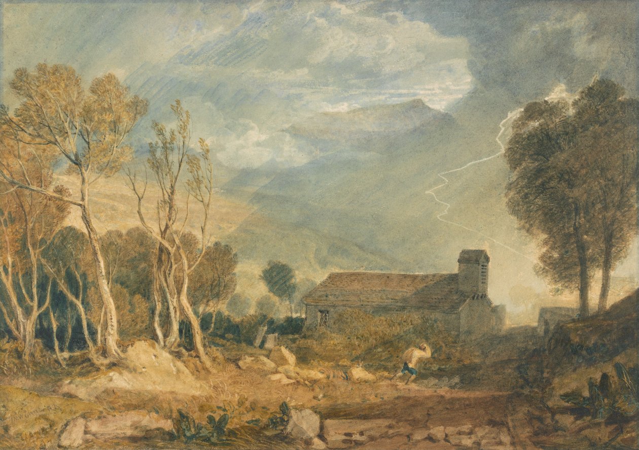 Ingleborough visto de Chapel-Le-Dale de Joseph Mallord William Turner