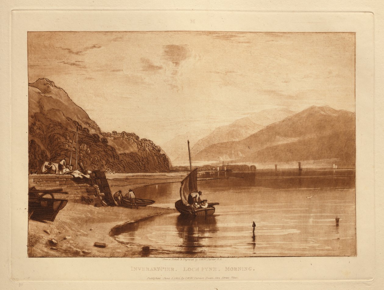 Cais de Inverary de Joseph Mallord William Turner