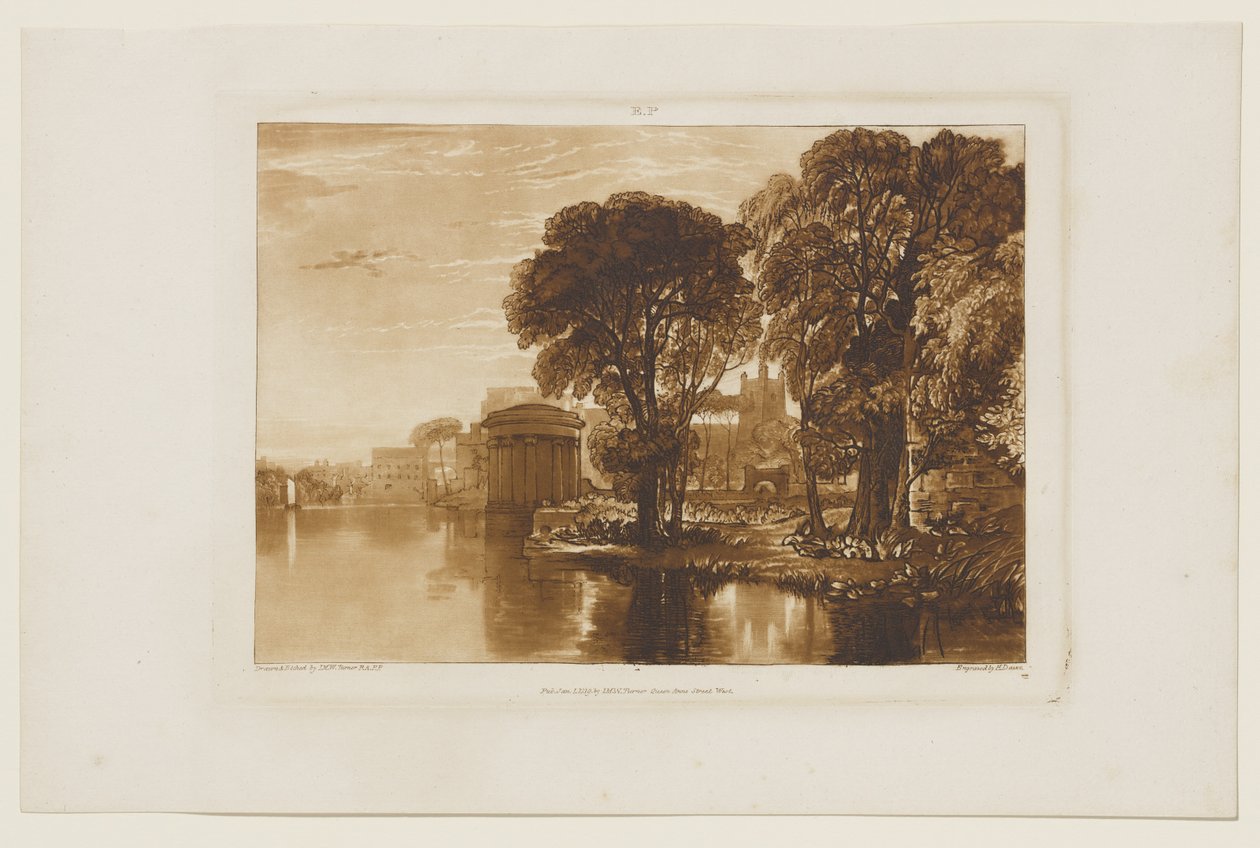 Isleworth de Joseph Mallord William Turner
