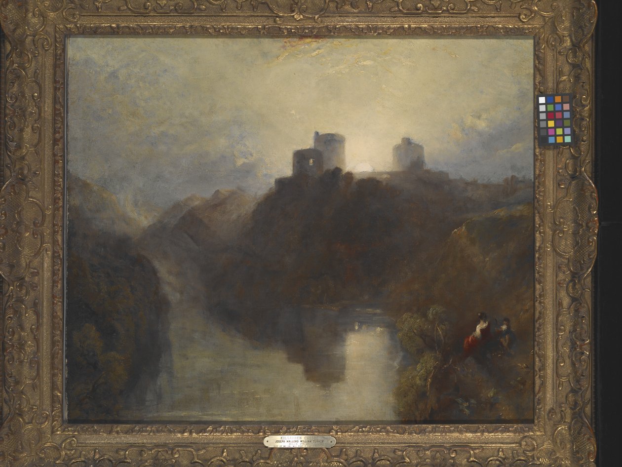 Castelo Kilgarren (óleo sobre tela) de Joseph Mallord William Turner