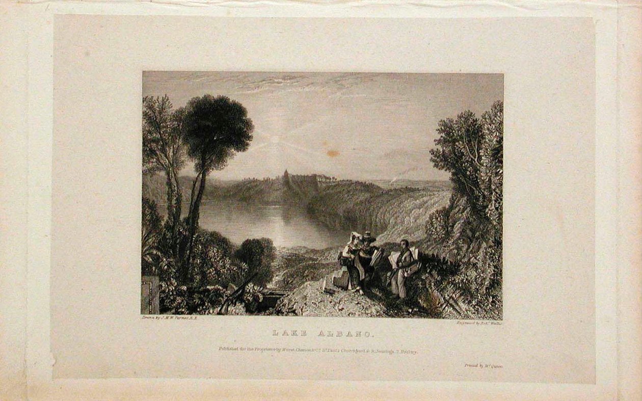 Lago Albano de Joseph Mallord William Turner