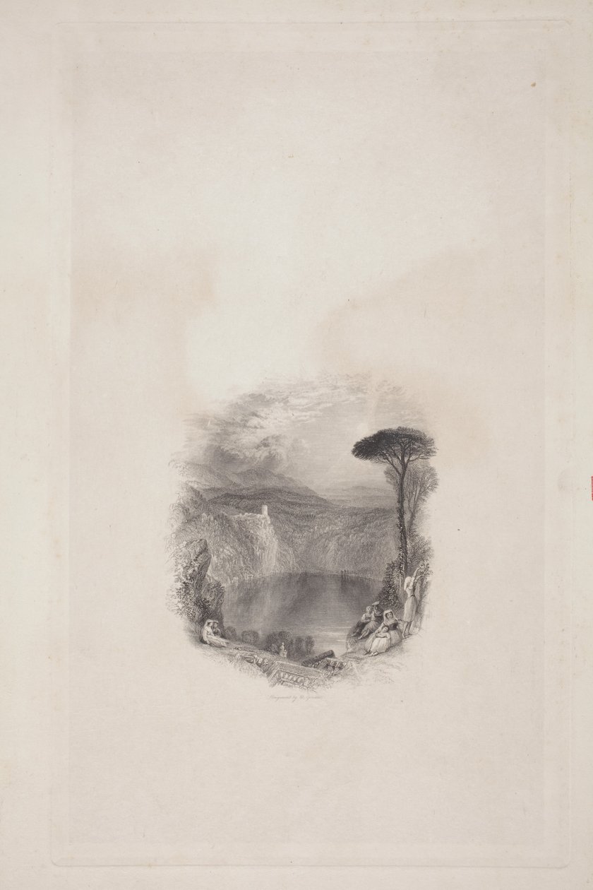 Lago de Nemi (Broadley