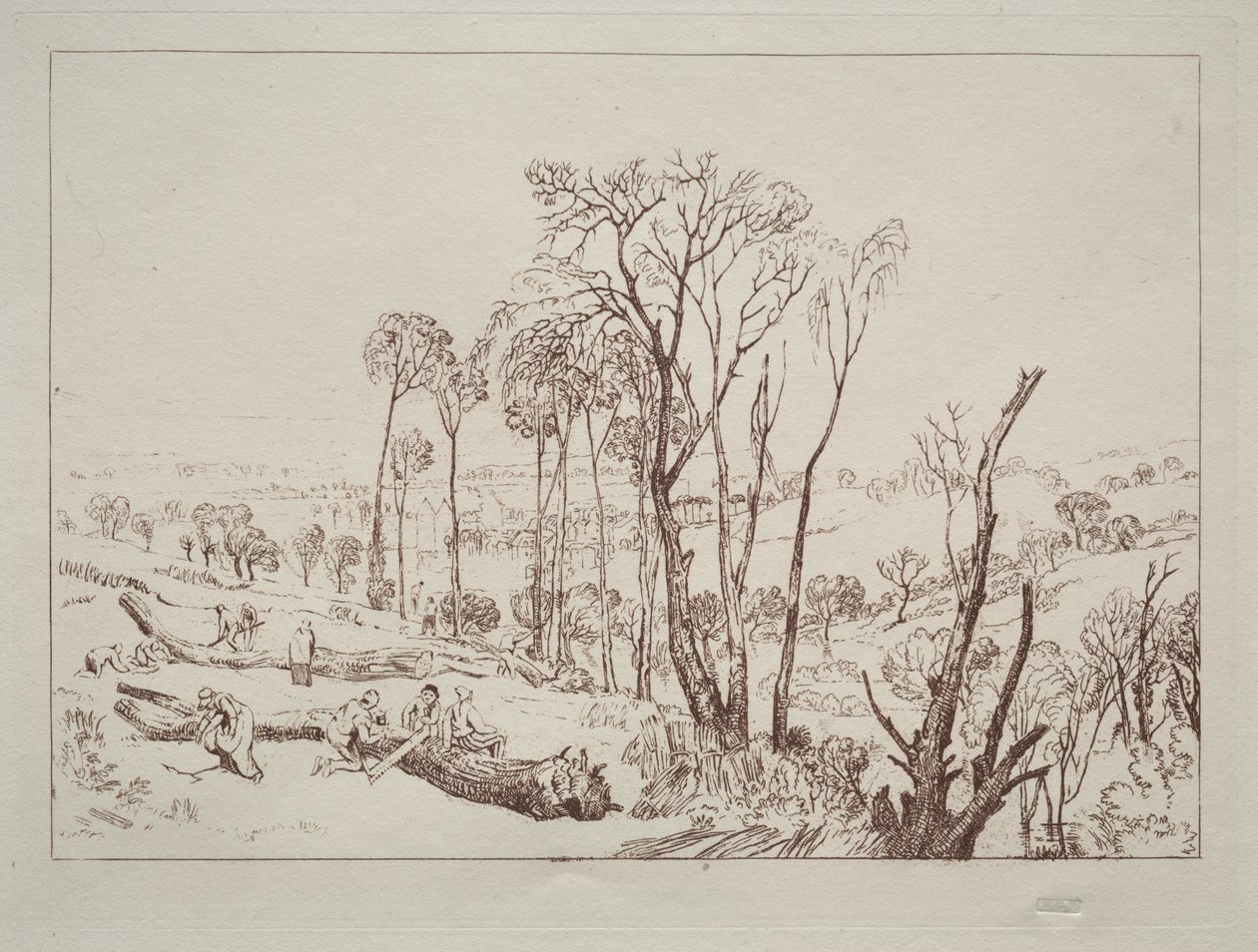 Livro de Estudos: Crowhurst, Sussex de Joseph Mallord William Turner