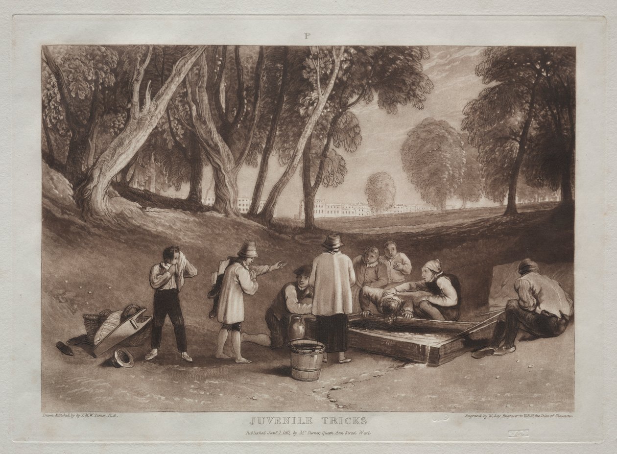 Livro de Estudo: Truques Juvenis de Joseph Mallord William Turner
