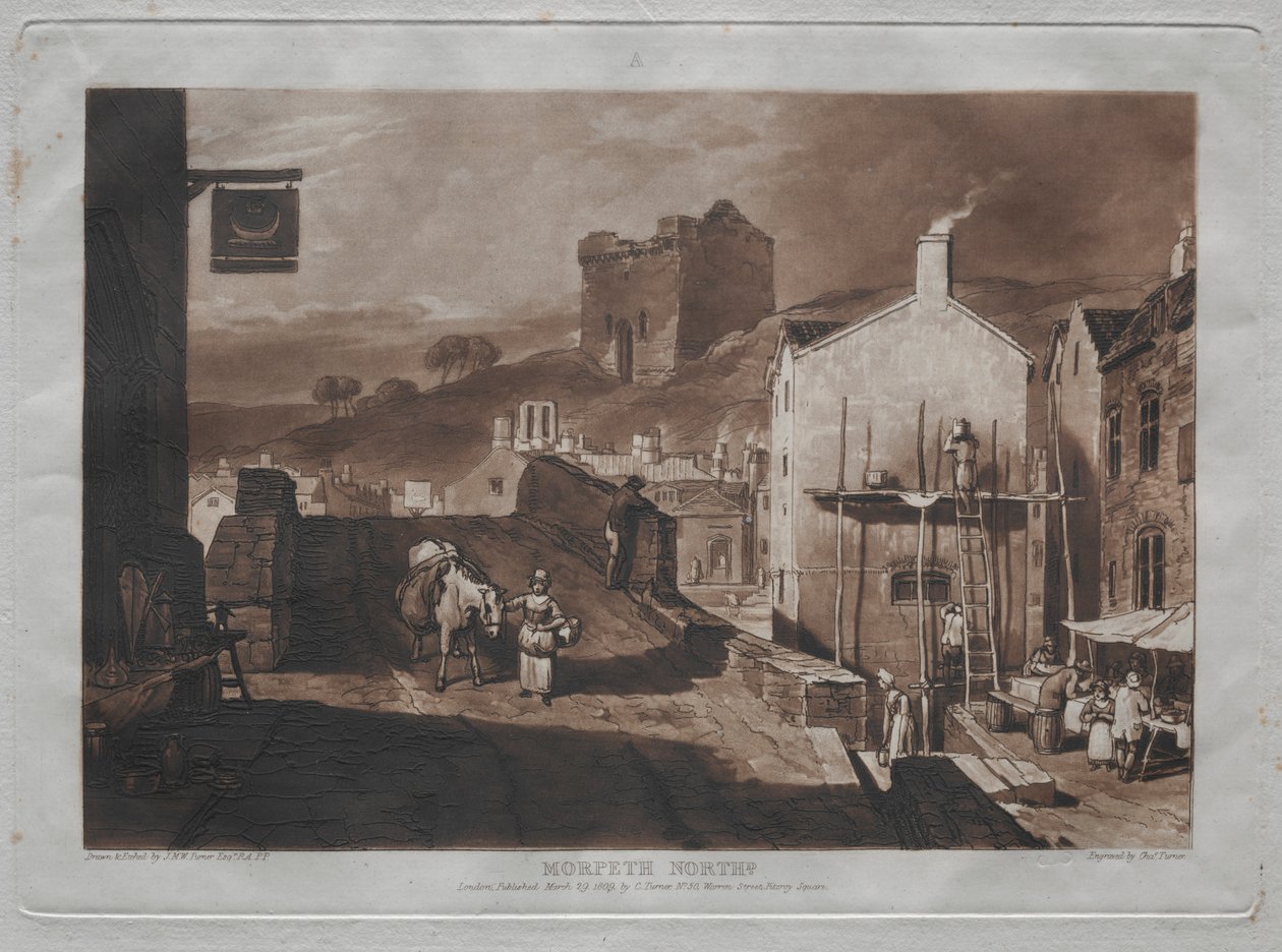 Estudos são livres: Costa Norte. de Joseph Mallord William Turner
