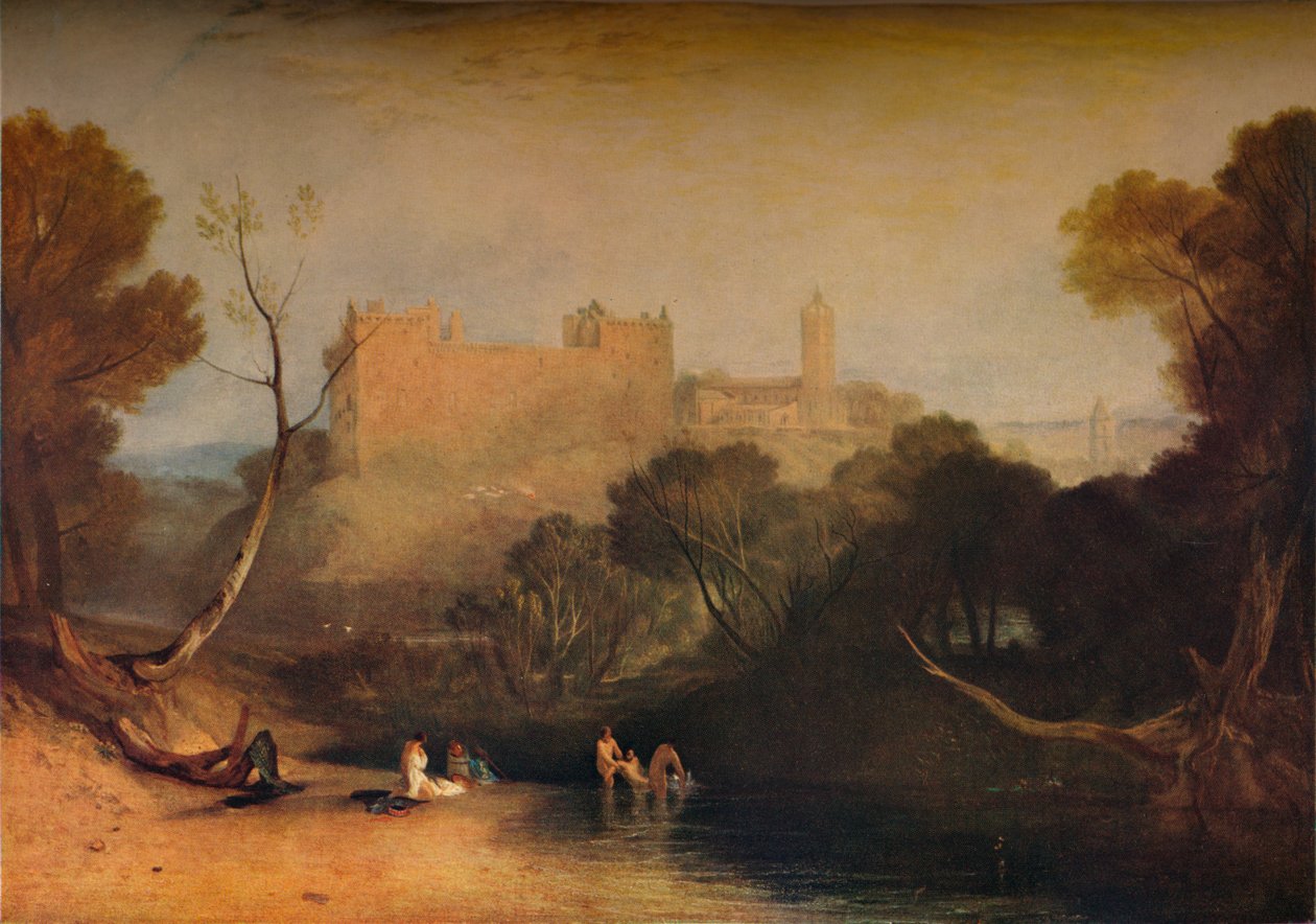 Palácio de Linlithgow, Escócia, c1810, 1938 de Joseph Mallord William Turner