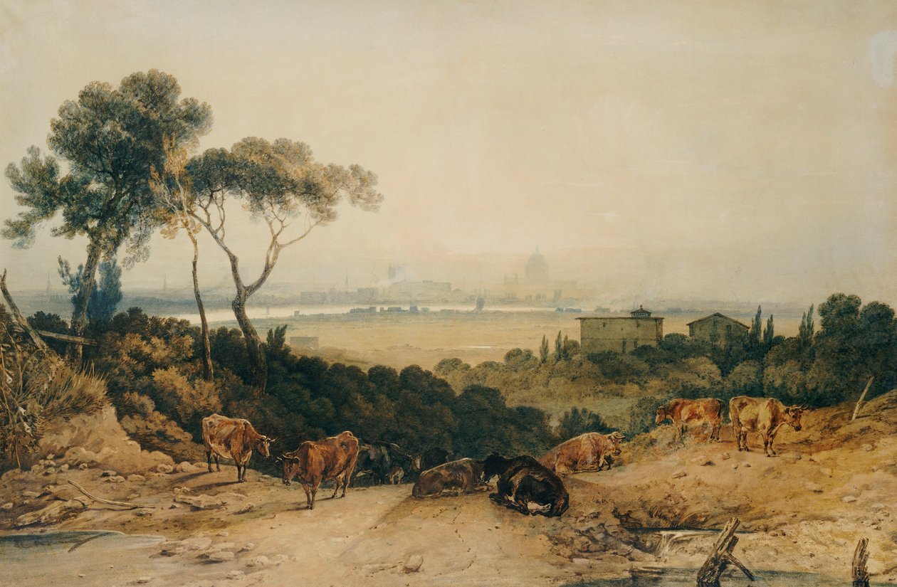 Londres: manhã outonal de Joseph Mallord William Turner