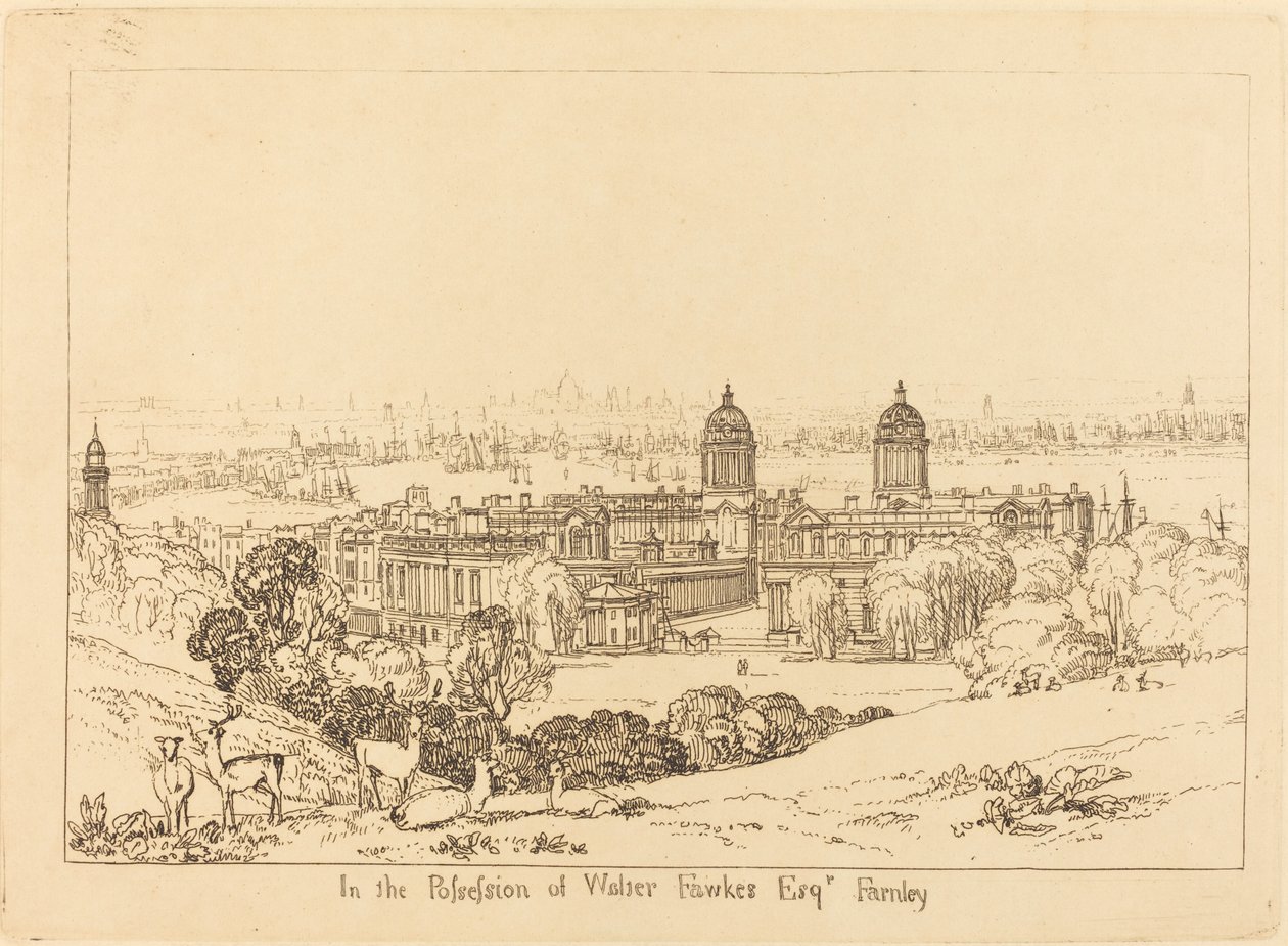 Londres de Greenwich de Joseph Mallord William Turner
