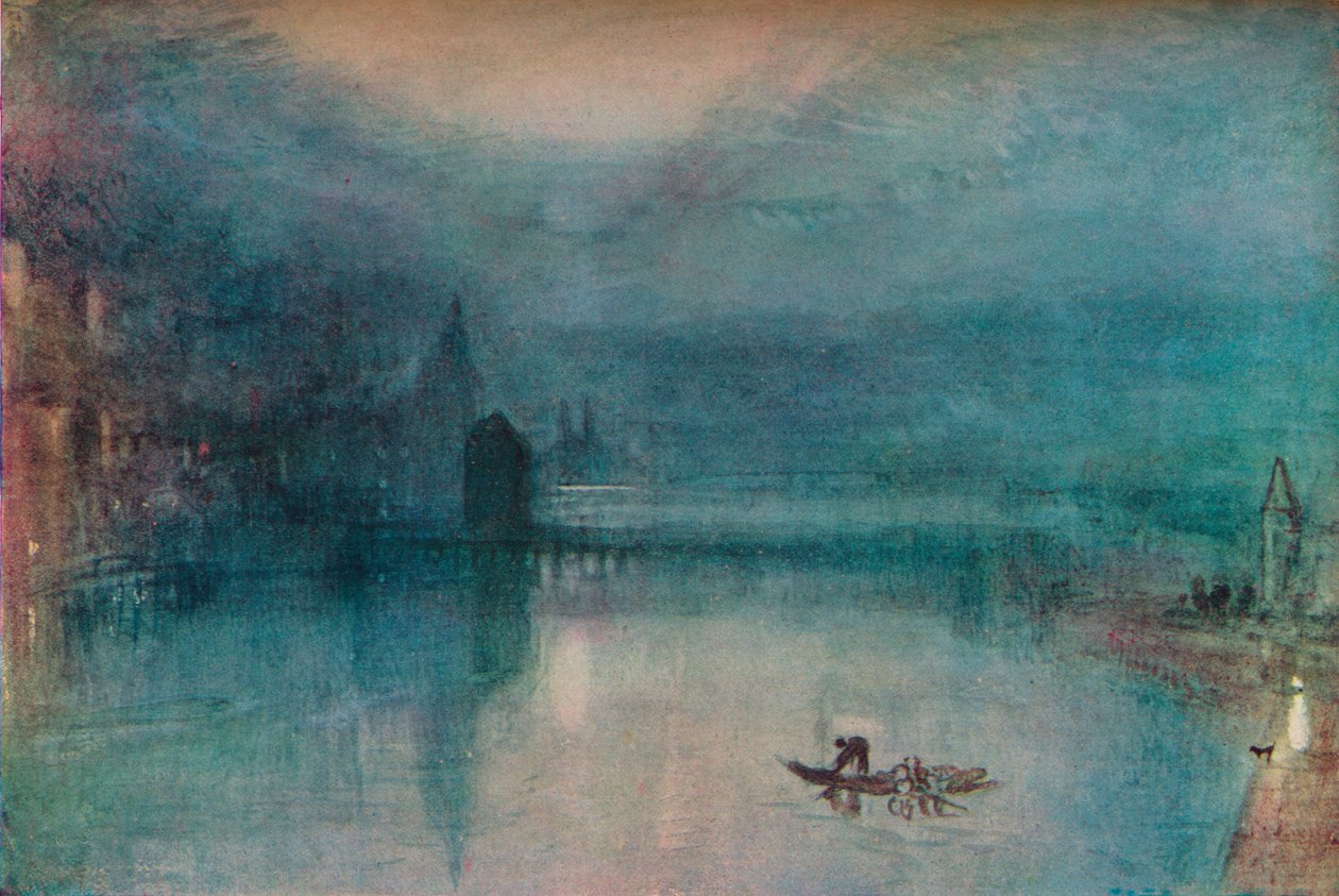 Lucerna - noite, c1842, 1946. de Joseph Mallord William Turner