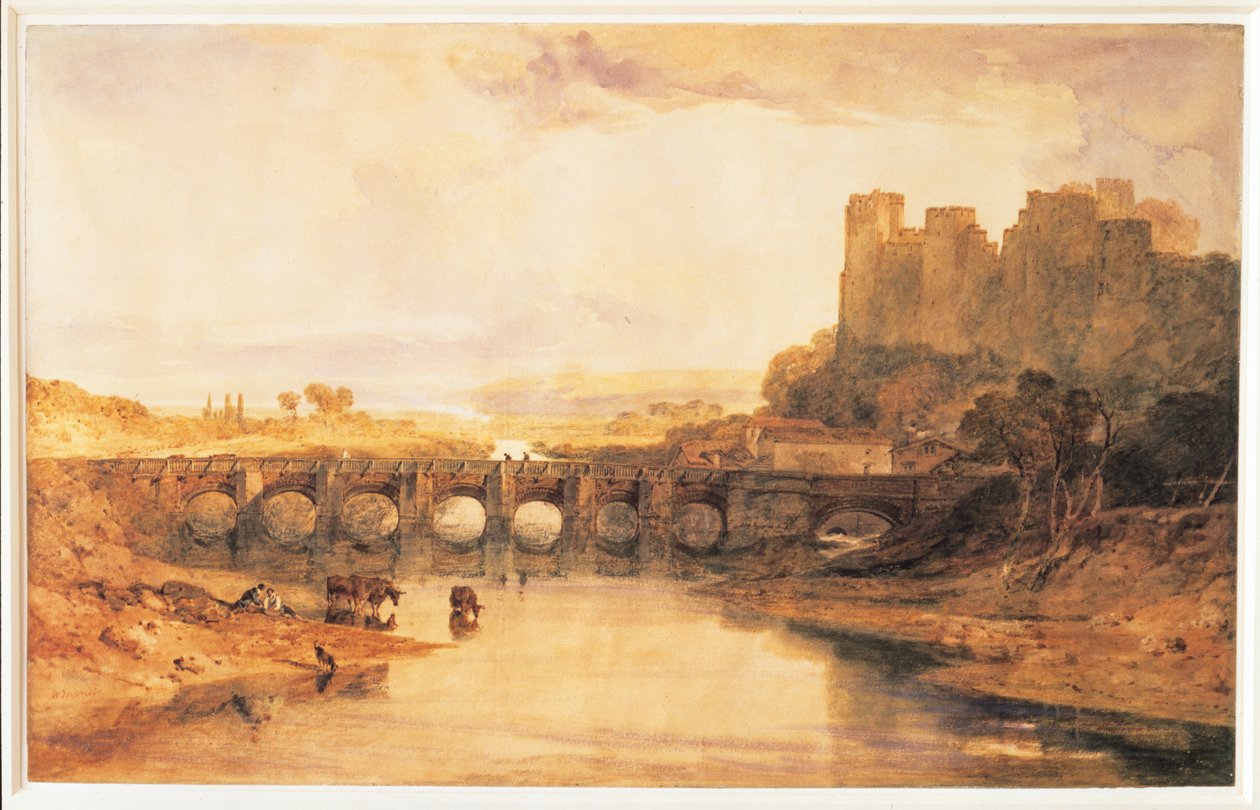 Castelo de Ludlow, 1800 de Joseph Mallord William Turner