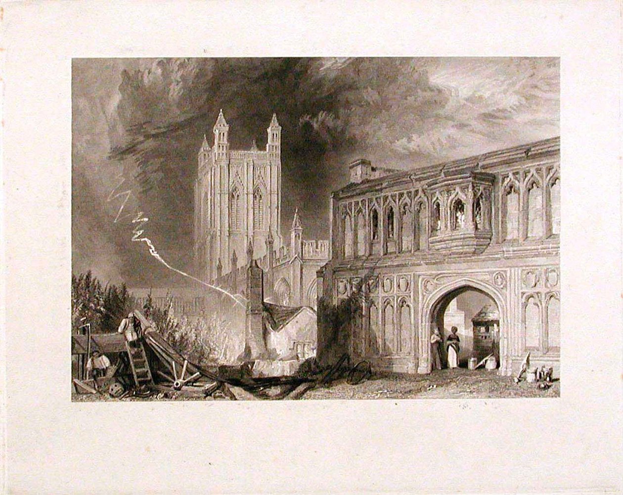 Abadia e portão de Malvern de Joseph Mallord William Turner