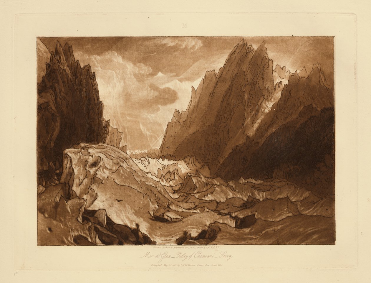 Mer de Glace de Joseph Mallord William Turner