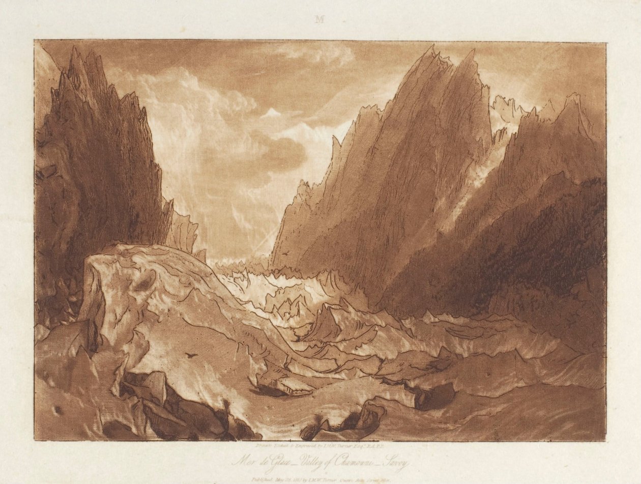 Mer de Glace de Joseph Mallord William Turner