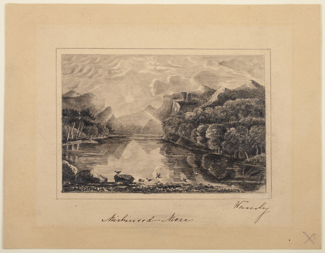 Lago de Mirkwood de Joseph Mallord William Turner