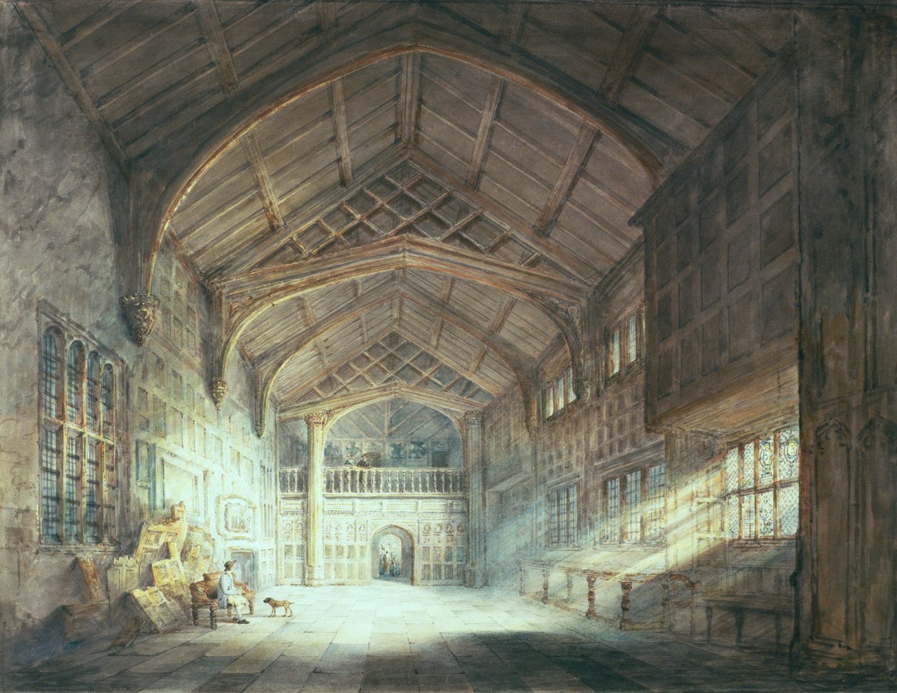Mitton Hall, Lancashire de Joseph Mallord William Turner