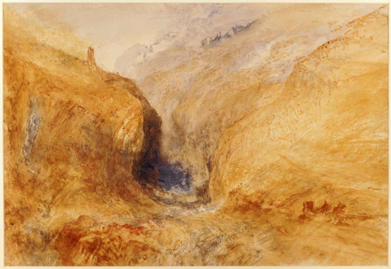 Paisagem de montanha ... de Joseph Mallord William Turner