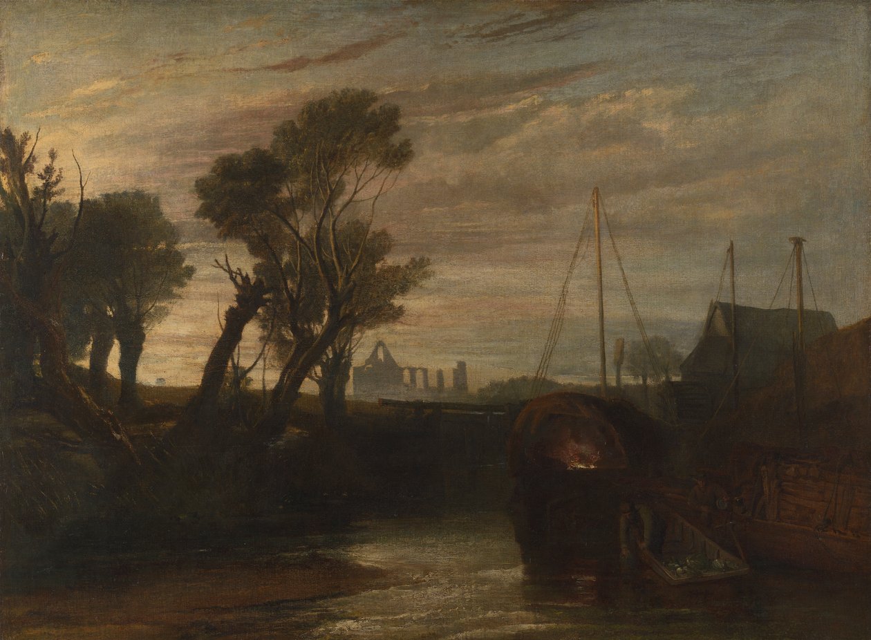 Abadia de Newark de Joseph Mallord William Turner