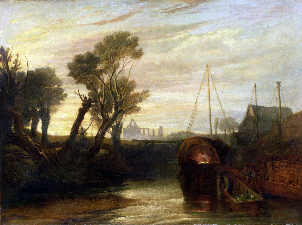 Abadia de Newark de Joseph Mallord William Turner