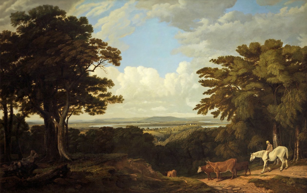 Newnham-on-Severn, Gloucestershire, de Dean Hill de Joseph Mallord William Turner