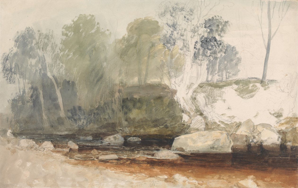 No Washburn (estudo) de Joseph Mallord William Turner