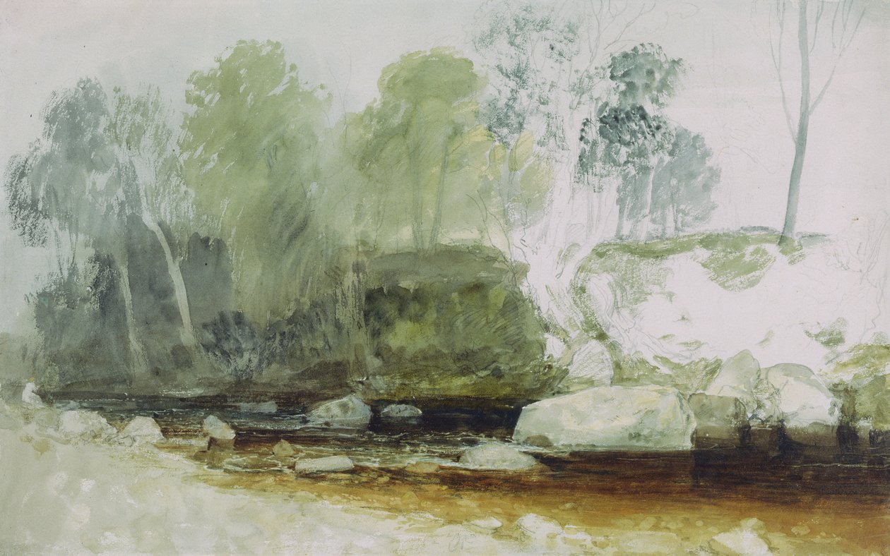 On the Washburn: A Study, c.1815 (aquarela e grafite no papel) de Joseph Mallord William Turner