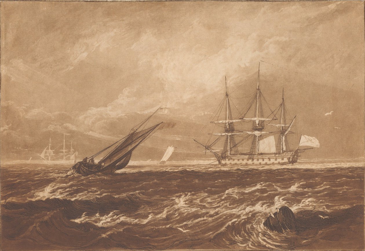 Esboço original de um quadro para W. Leader, Esq. de Joseph Mallord William Turner