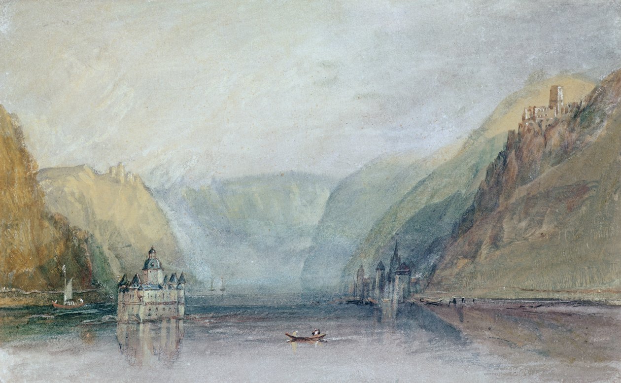 Pfalz (aguarela sobre papel) de Joseph Mallord William Turner