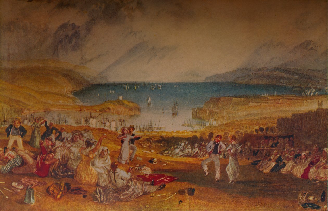 Plymouth, Devonshire, c1830 de Joseph Mallord William Turner