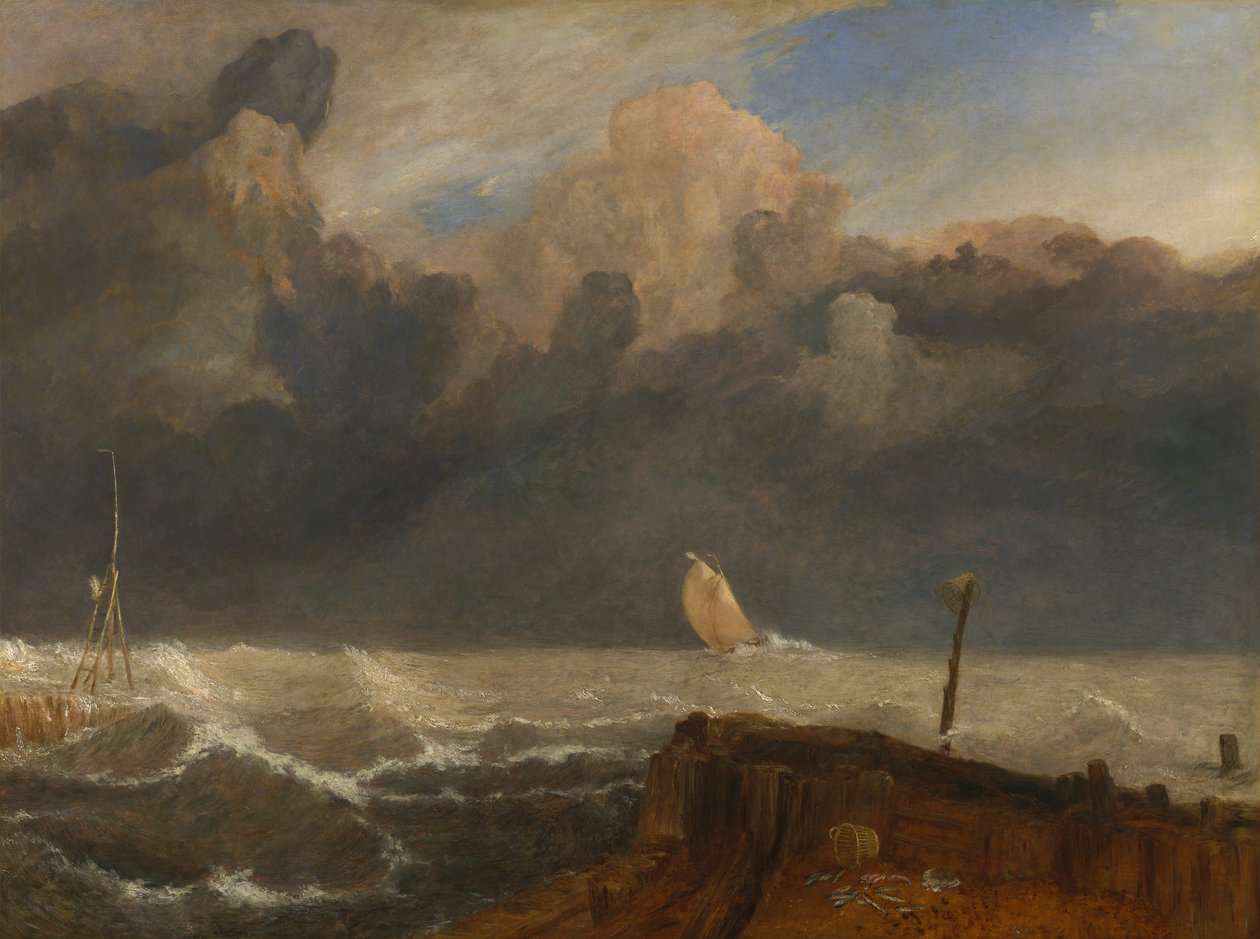 Port Ruysdael [1827, Royal Academy of Arts, Londres, catálogo da exposição] de Joseph Mallord William Turner