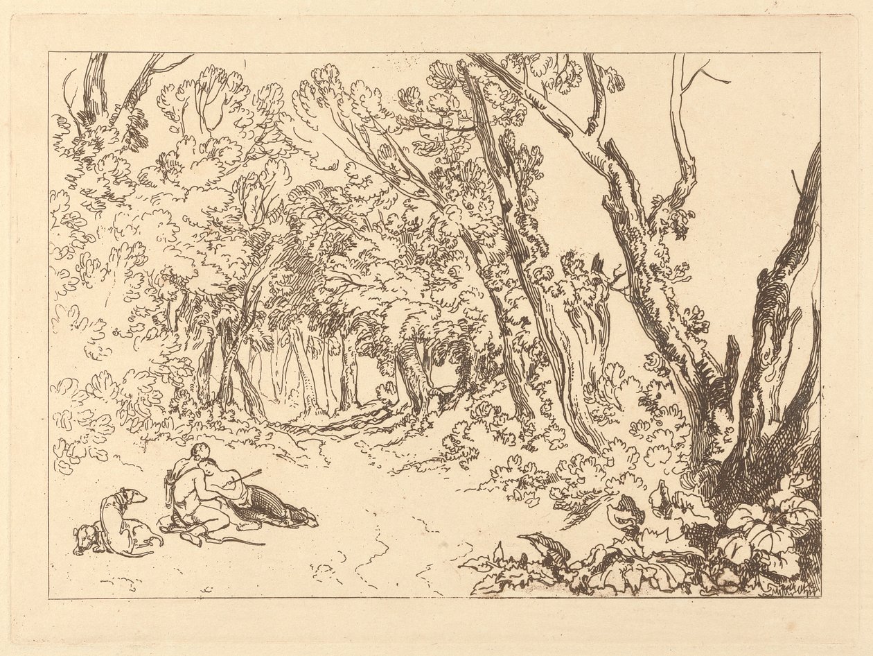 Procris e Cephalus de Joseph Mallord William Turner