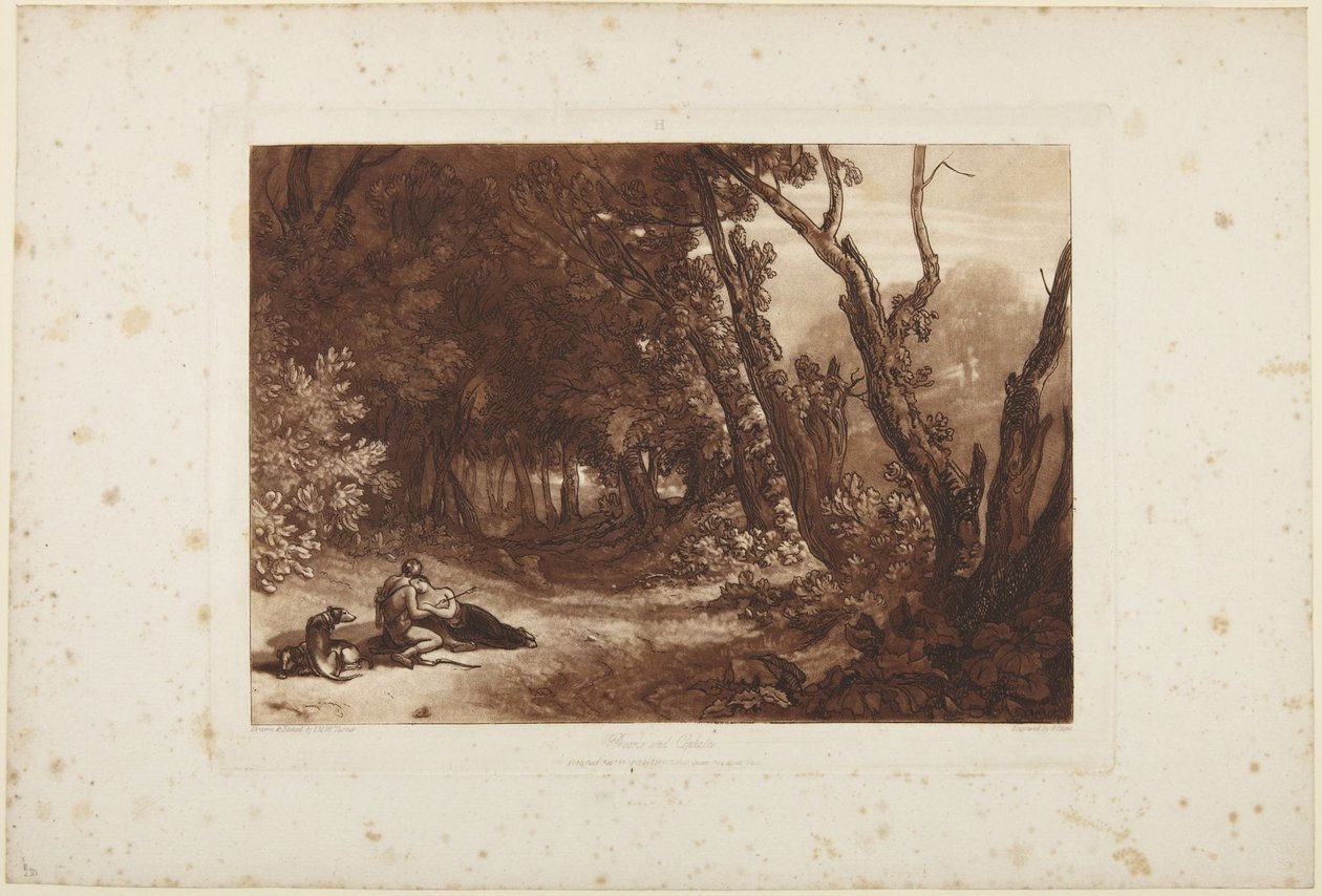 Procris e Céfalo de Joseph Mallord William Turner