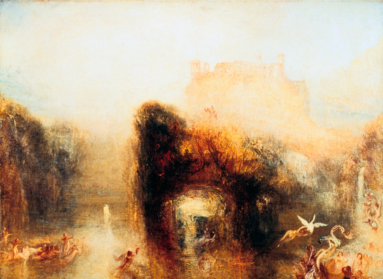 Caverna da rainha Mabs, 1846 de Joseph Mallord William Turner