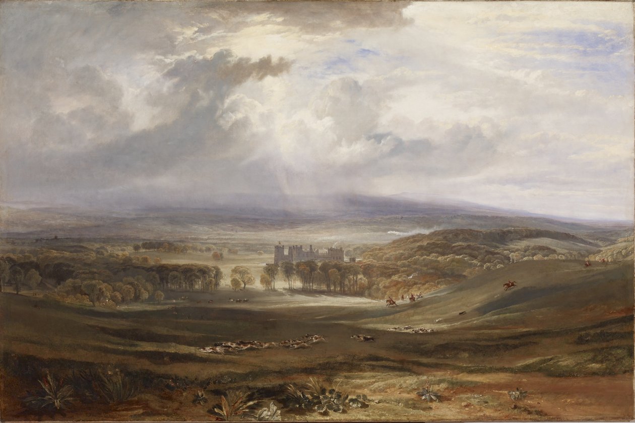 Castelo de Raby, residência do conde de Darlington de Joseph Mallord William Turner
